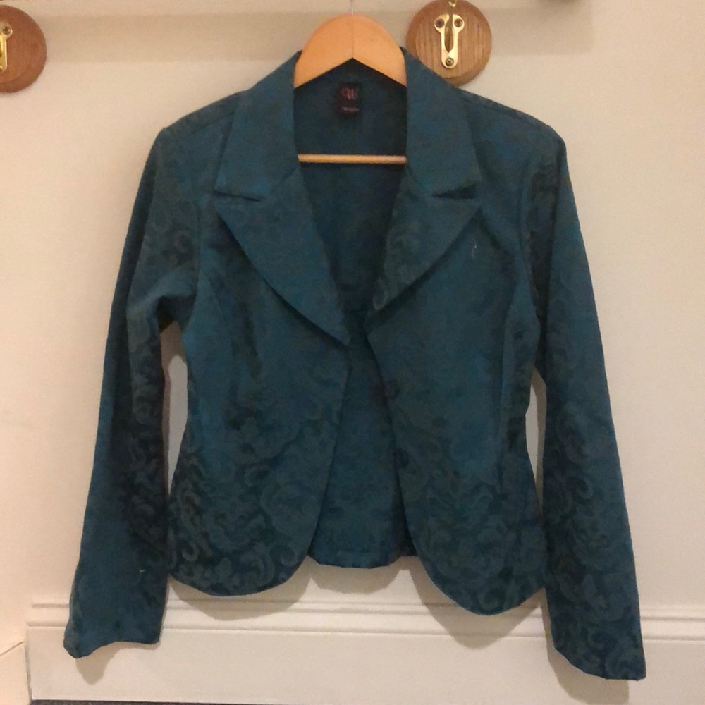 Green blazer
